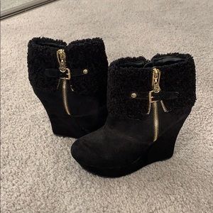 Black booties